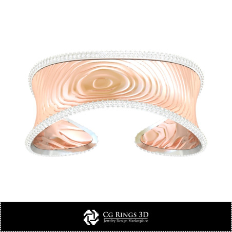 3D CAD Ice Bracelet Home,  Jewelry 3D CAD, Bracelets 3D CAD , 3D Diamond Bracelets, 3D Bracelets, 3D Cuff Bracelet