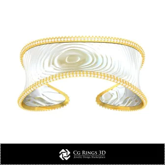 3D CAD Ice Bracelet Home, Bijuterii 3D , Bratari 3D CAD, Bratari cu Diamante 3D, Bratari 3D, BratarI Manseta 3D