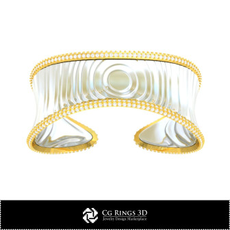 3D CAD Ice Bracelet Home, Bijuterii 3D , Bratari 3D CAD, Bratari cu Diamante 3D, Bratari 3D, BratarI Manseta 3D