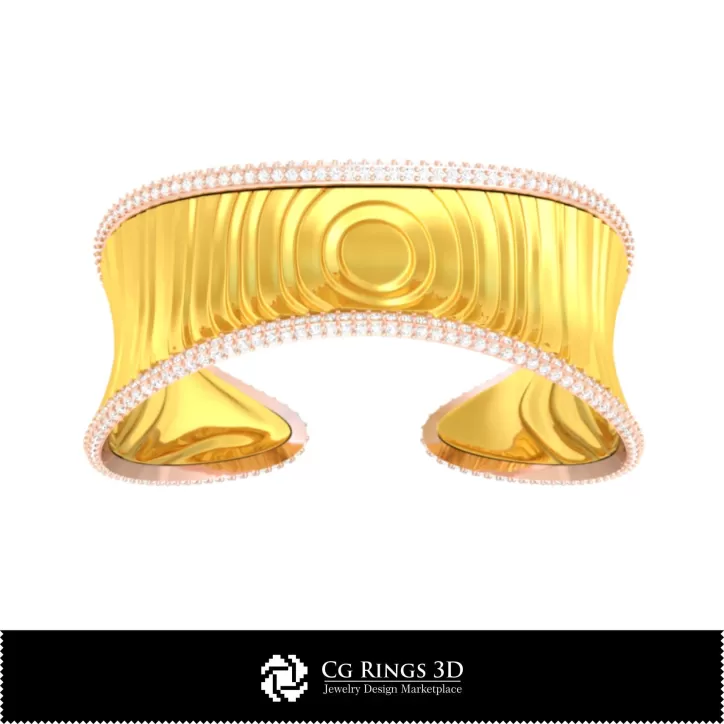 3D CAD 冰链手镯