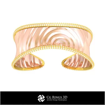 3D CAD Ice Bracelet Home, Bijuterii 3D , Bratari 3D CAD, Bratari cu Diamante 3D, Bratari 3D, BratarI Manseta 3D