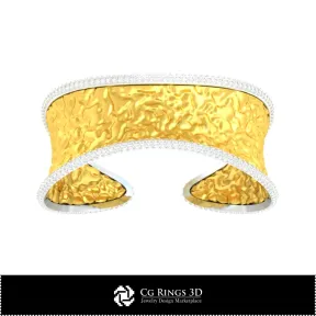Bracelet Ice 3D CAO pour la maison, Bijoux 3D CAO, Bracelets 3D CAO, Bracelets diamant 3D, Bracelets 3D, Bracelet manchette 3D