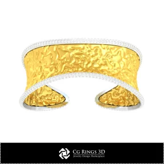 3D CAD Ice Bracelet Home, Bijuterii 3D , Bratari 3D CAD, Bratari cu Diamante 3D, Bratari 3D, BratarI Manseta 3D