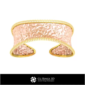 Pulsera Ice 3D CAD para el hogar, Joyería 3D CAD, Pulseras 3D CAD, Pulseras de diamantes 3D, Pulseras 3D, Pulsera rígida 3D