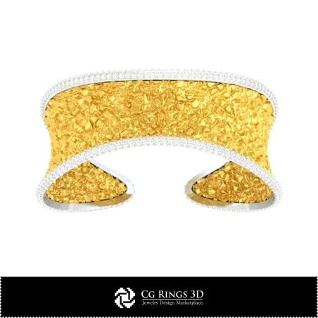 3D CAD Ice Bracelet Home, Bijoux 3D CAO, Bracelets 3D CAO, Bracelets de Diamant 3D, Bracelets 3D , Bracelets Manchette 3D 