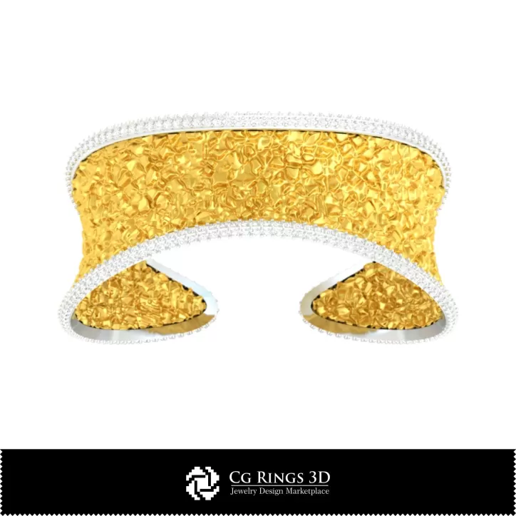 3D CAD 冰铂手链