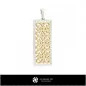 3D Pendant With Diamonds