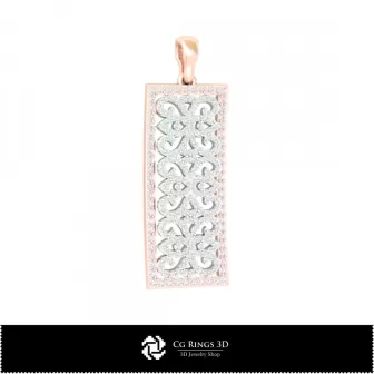 Pendentif 3D avec diamants Maison, Bijoux 3D CAO, Pendentifs CAO 3D, Pendentifs diamant 3D