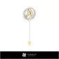 Broche 3D avec lettre A