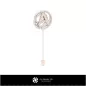 Broche 3D avec lettre A