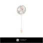 Broche 3D avec lettre A