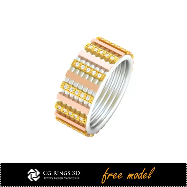 Ring - Kostenlose 3D-Schmuckmodelle