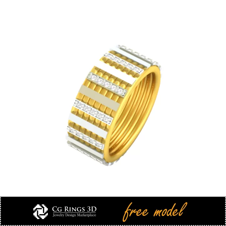 Ring - Kostenlose 3D-Schmuckmodelle