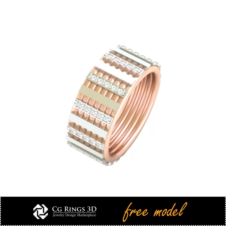 Bague - Bijoux 3D gratuits