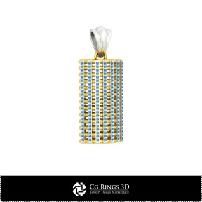 Bijoux-Pendentif 3D DAO Bijoux 3D DAO, Pendentifs 3D DAO, Pendentifs Diamant 3D
