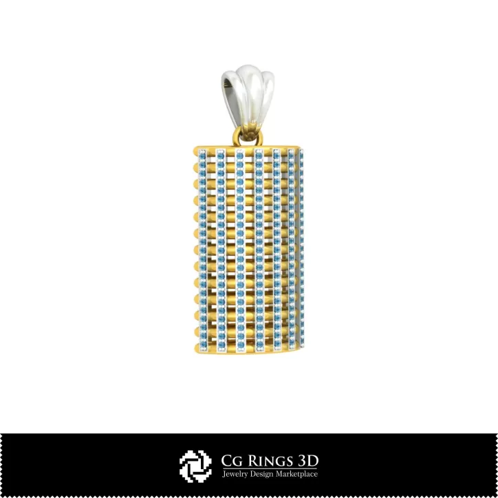 Joyería-Colgante CAD 3D