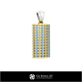 Jewelry-Pendant 3D CAD Jewelry 3D CAD, Pendants 3D CAD , 3D Diamond Pendants