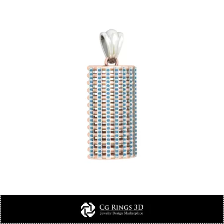 Bijoux-Pendentif DAO 3D