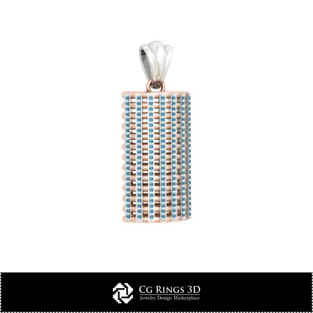 Bijoux-Pendentif DAO 3D
