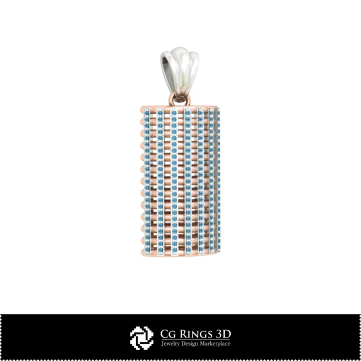 Joyería-Colgante CAD 3D