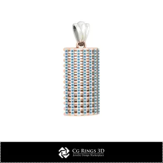 Bijoux-Pendentif 3D DAO Bijoux 3D DAO, Pendentifs 3D DAO, Pendentifs Diamant 3D