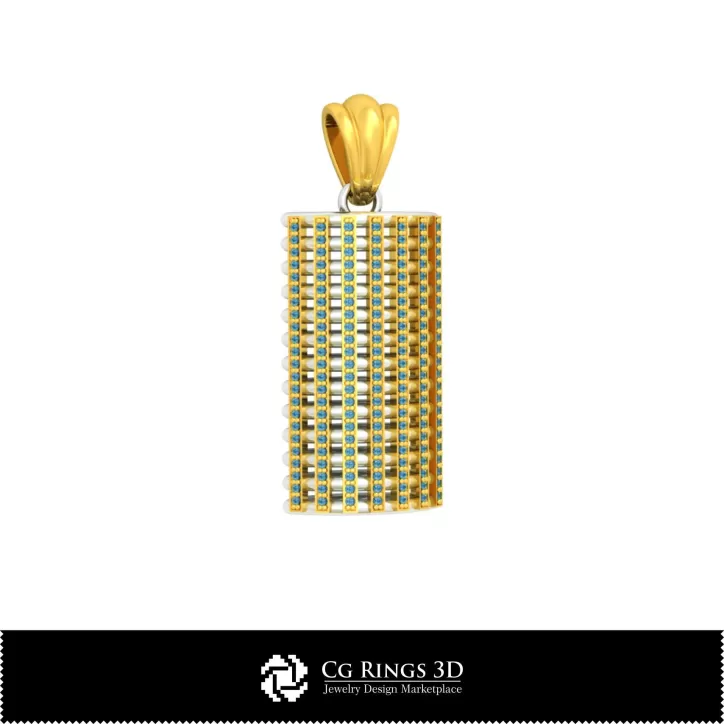 Joyería-Colgante CAD 3D