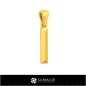 Pandantiv 3D CAD cu litera I