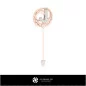 Broche 3D avec lettre J