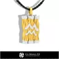 Pendentif Signe du Zodiaque Verseau - CAO 3D