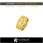 Anillo con zodiaco Géminis - CAD 3D de joyería
