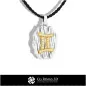 Pendentif Zodiaque Gémeaux - CAO 3D