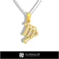 Colgante Infantil Signo Virgo - CAD 3D