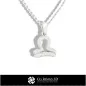 Pendentif Enfant Signe du Zodiaque Balance - DAO 3D