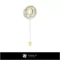 Broche 3D avec lettre O