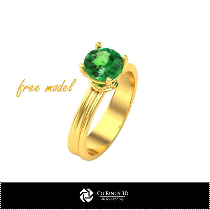 Anello - Gioielli 3D Gratuiti