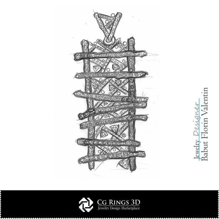 Pendant Sketch-Jewelry Design