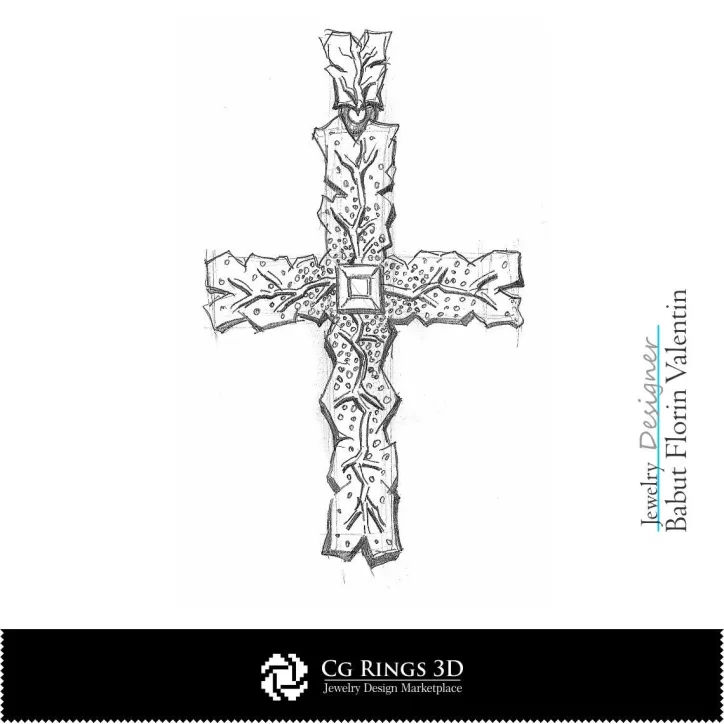 Bozzetto Pendente - Design di Gioielli Bozzetto Pendente - Design di Gioielli