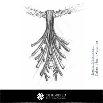 Pendant Sketch-Jewelry Design Jewelry Sketches