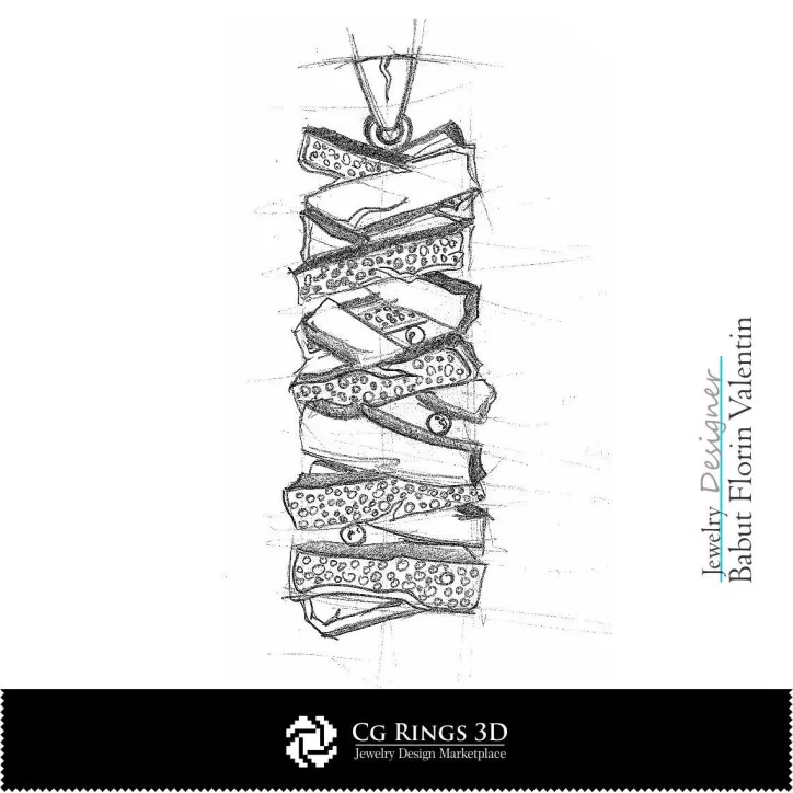 Pendant Sketch-Jewelry Design