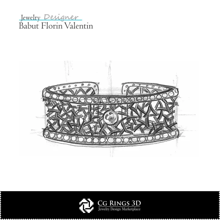 Conjunto de Bocetos de Joyería - Diseño de Joyería Conjunto de Bocetos de Joyería - Diseño de Joyería