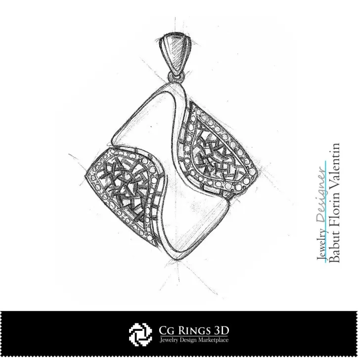 Set di Schizzi per Gioielli-Design di Gioielli Set di Schizzi per Gioielli-Design di Gioielli