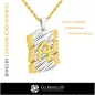 Pendant With Letter A - 3D CAD