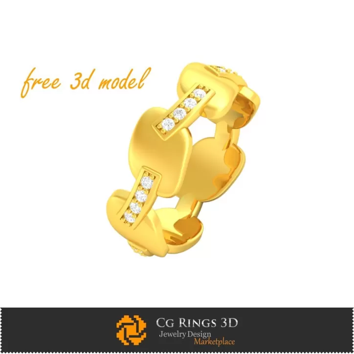 Inel - Model 3D gratuit Inel - Model 3D gratuit