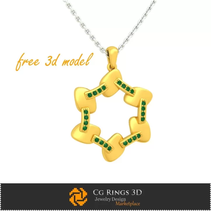Pendentif - Modèle 3D gratuit