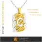 Pendant With Letter C - 3D CAD