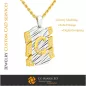 Pendant With Letter C - 3D CAD