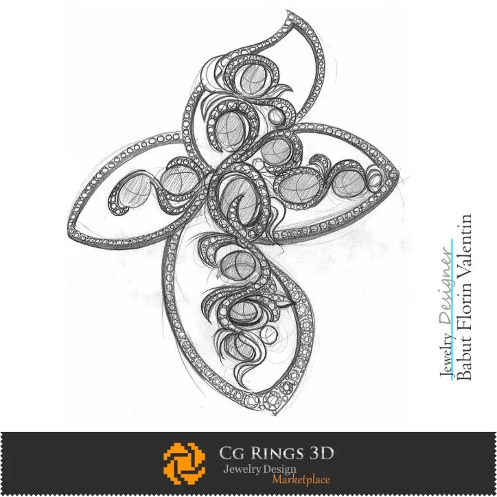 Pendant Sketch-Jewelry Design