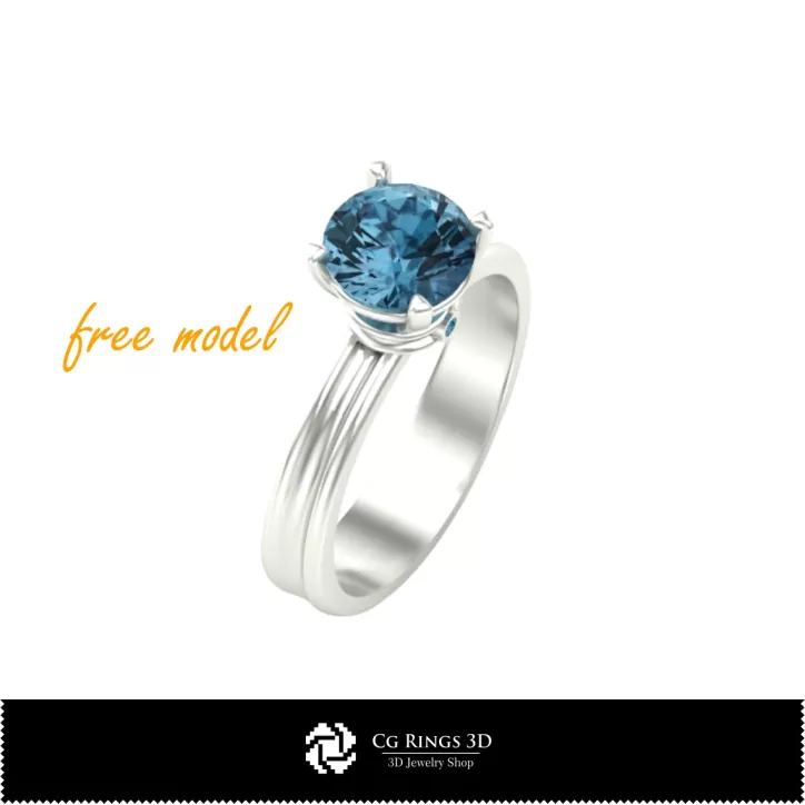 Anello - Gioielli 3D Gratuiti