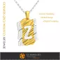 Ciondolo con lettera Z - CAD 3D