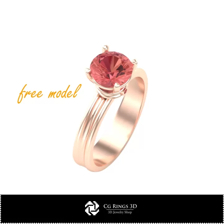 Anello - Gioielli 3D Gratuiti
